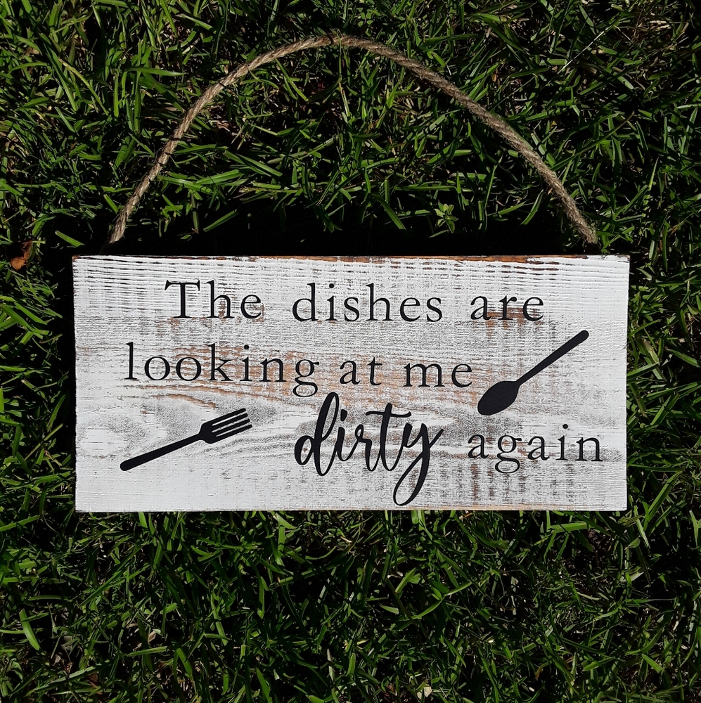 Wooden Farmhouse Kitchen Sign